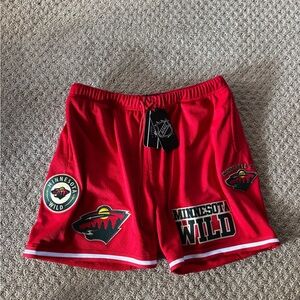 NWT Pro Standard Men’s Shorts NHL Minnesota Wild